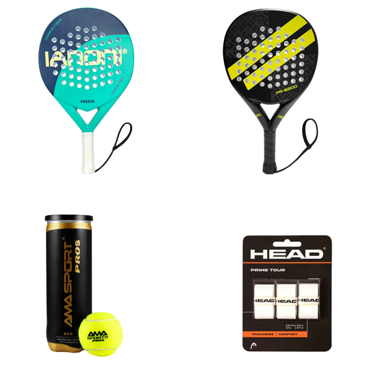 חבילת מתחילים זוגית לפאדל